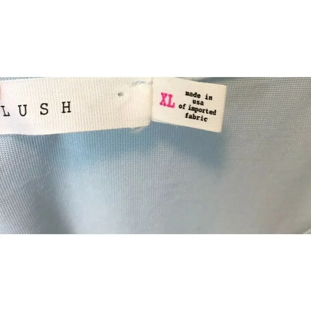 LUSH V-Neck Drawstring-Waist Cami Top - Picture 6 of 7